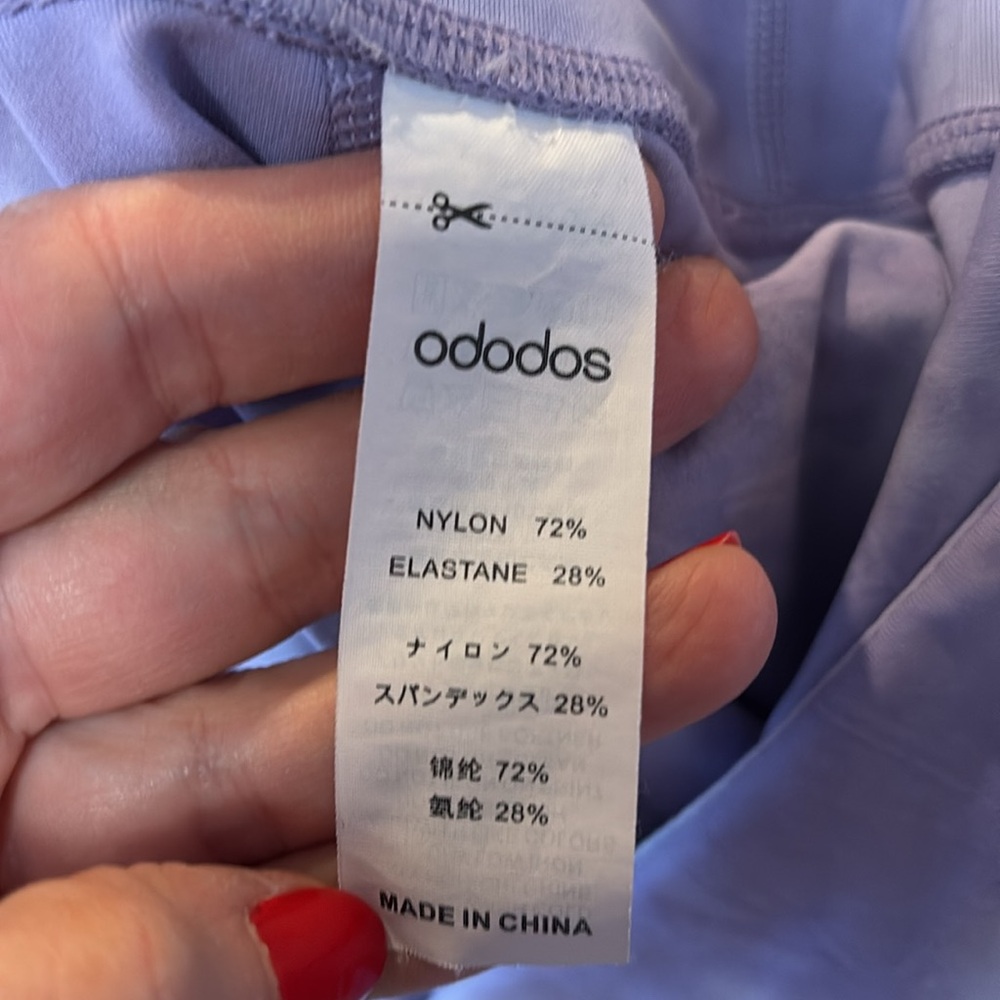 EUC ODODOS XL Purple Leggings - Picture 4 of 4